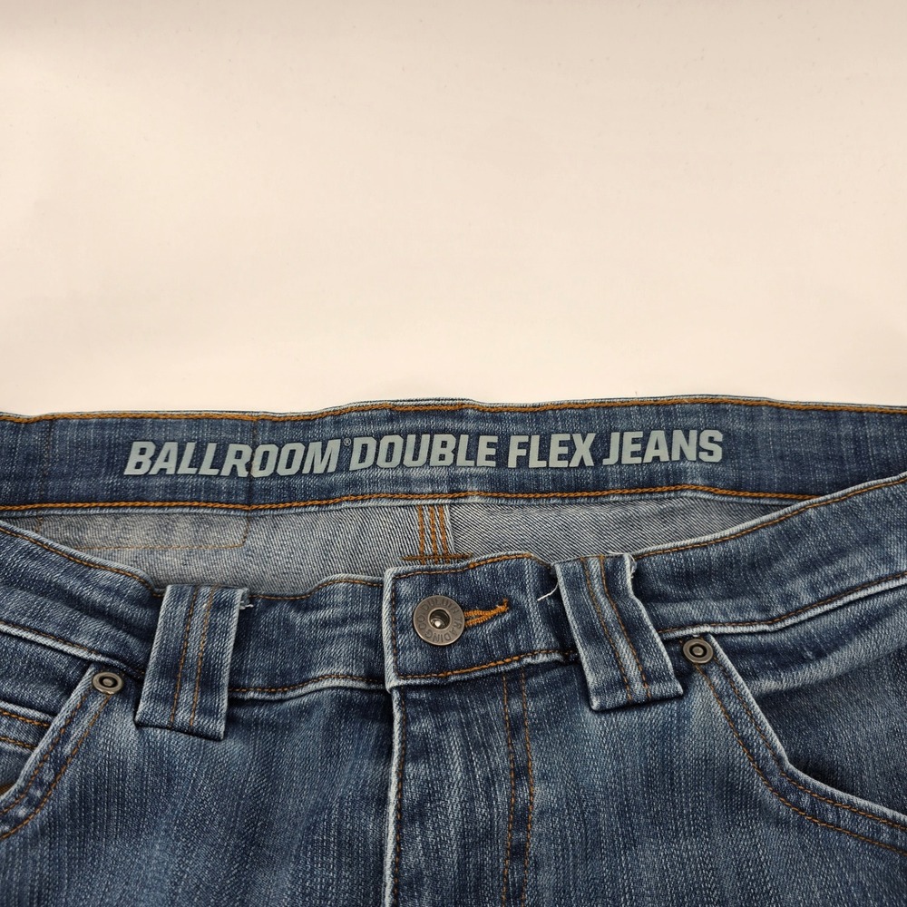 Duluth Trading Co Carpenter Jeans Mens Ballroom Double Flex Blue 36x34 - Picture 12 of 12